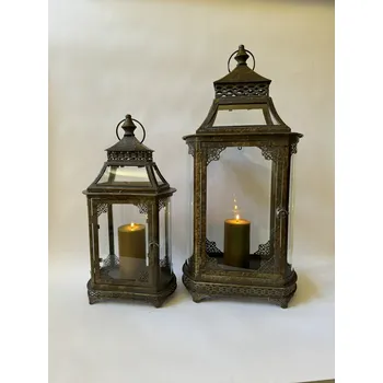 Lucerna KOVOVÉ LUCERNY 2 ks 65 cm