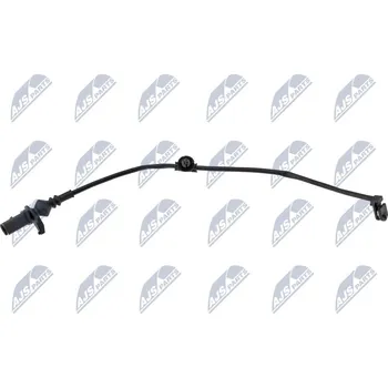 Brzdová destička Výstražný kontakt, opotřebení obložení NTY HCZ-AU-002