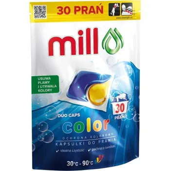 Prací prostředek Kapsle na prádlo Mill Color 30 ks