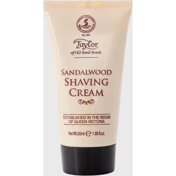 Taylor of Old Bond Street Sandalwood Shaving Cream Tube krém na holení v tubě 50 ml