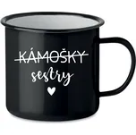 KÁMOŠKY SESTRY - černý plecháček 350 ml