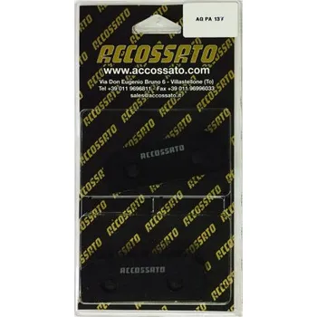 Brzda pro motocykl Brzdové destičky ACCOSSATO AGPA137 ST