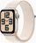 Apple Watch SE 2023 44 mm, hvězdně bílý hliník s hvězdně bílým provlékacím řemínkem