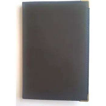 Zápisník Plánovací záznamník 919 měsíční Koženka s růžky černá