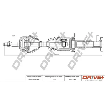 Poloosa kola Hnací hřídel Dr!ve+ DP2110.10.0964