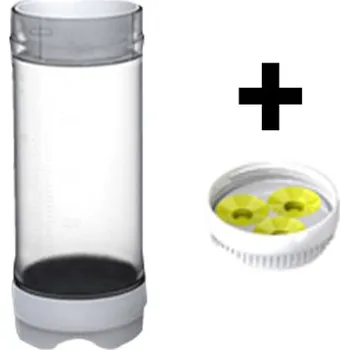 Dóza na potraviny G.Gastro (6 Kusů) Záložní láhev s membránou se třemi otvory - 709 m