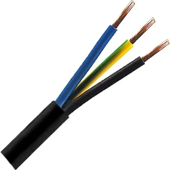 elektrický kabel Kabel CYSY 3 x 2,5 černý