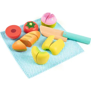 Dřevěná hračka Dřevěné krájení - piknik