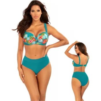 Oblečení a móda Dámské dvoudílné plavky Bali 3 S780BL3-2 tyrkysové - Self 46F