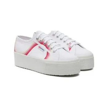 Dámské tenisky Tenisky Superga Round Stripes 2790 S4128TW Bílá 41