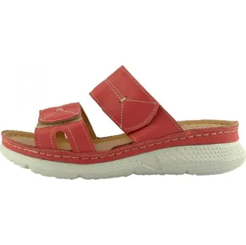 Dámské pantofle Aurelia nazouváky K984 červená 10, velikost 40