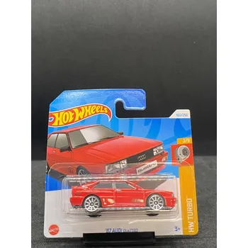 autíčko Hot Wheels - 87 Audi Quattro red ZE SBÍRKY