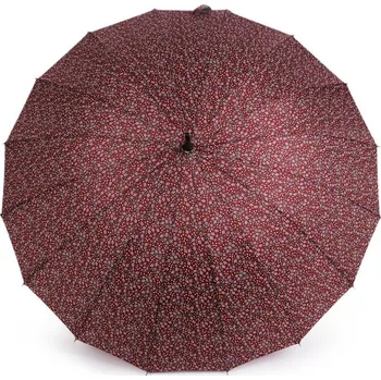 Deštník Dámský vystřelovací deštník 4 (89 cm) krémová