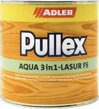 Lak na dřevo ADLER Česko Pullex Aqua 3in1-Lasur FS 2,5 l