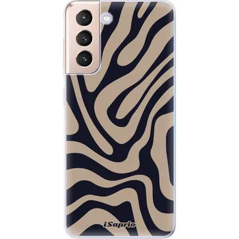 Pouzdro na mobilní telefon Odolné silikonové pouzdro iSaprio - Zebra Black - Samsung Galaxy S21