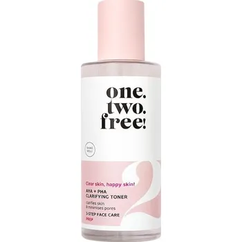 Přípravek na čištění pleti a oči Onetwofree! Pece-o-plet Cisteni-oblicejeAHA + PHA Clarifying Toner 100 ml (4 680,00 Kč / 1 l)