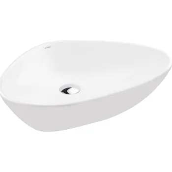 Umyvadlo Oltens Vala umyvadlo 59x39 cm oválné na pult bílá 40825000