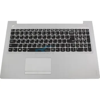 Šasi notebooku Kryt horní Palmrest HP M6 M6-1000 / stříbrná