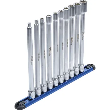 Gola hlavice BGS 70026, Sada nástrčných hlavic E-profil | XXL | 10 mm (3/8") | E6 - E20 | 10dílná