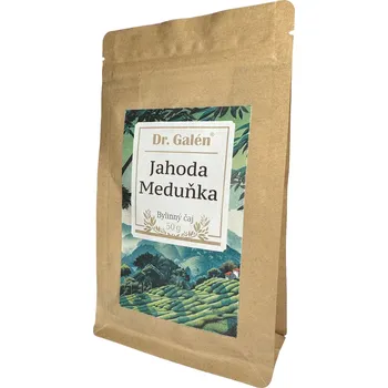 Čaj Dr. Galén Jahodový bylinný čaj s meduňkovým nádechem | 50g