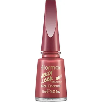 Lak na nehty Flormar Nehty Lak-na-nehtyLak na nehty Jelly Look 06 Amaranth 11 ml (9&nbsp;018,00 Kč / 1 l)