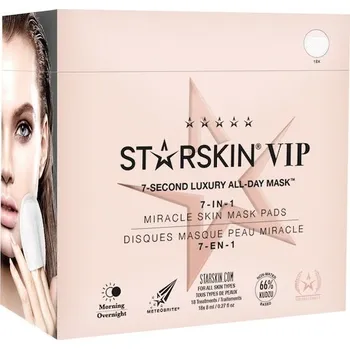 Pleťová maska StarSkin Pece Pece-o-oblicejVIP - All Day MaskMiracle Skin Mask Pads 8 ml ()