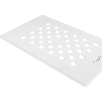 sprchový žlab Kryt na vaničku Mexen Hugo, bílý - 42910020