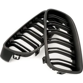 Tuning Maska chladiče BMW 3 F30 dual černý mat