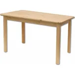 Dřevěný jídelní stůl borovice masiv DN104 150x75x75