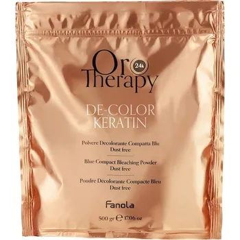 Kosmetika Fanola Pece-o-vlasy Oro-TherapyDe-Color Keratin bělící prášek 500 g (1&nbsp;938,00 Kč / 1 kg)