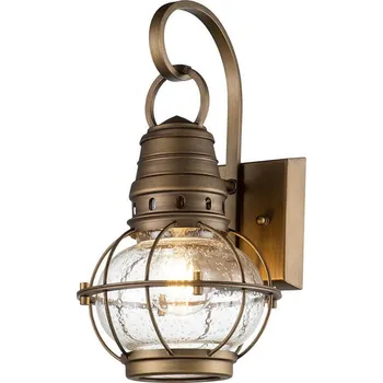 Stojací lampa Elstead Venkovní retro lampa na fasádu BRIDGEPOINT S/stará mosaz