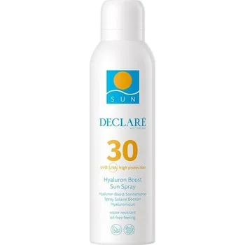 Přípravek na opalování Declare Pece-o-plet Sun-CareHyaluron Boost Spray SPF30 200 ml (3 820,00 Kč / 1 l)