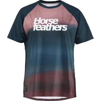 cyklistický dres Horsefeathers W Quantum Bike Jersey L tmavě modrá/černá - 10 % pro přihlášené BFEXTRA10