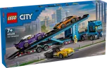 LEGO City 60408 Kamion pro přepravu aut…