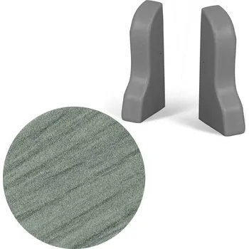 soklová lišta NOVÁK Koncovka k soklové liště MDF 40x20 Dub arctic grey, 1 pár M08-AMKO007