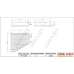 Vzduchový filtr Dr!ve+ DP1110.10.0452