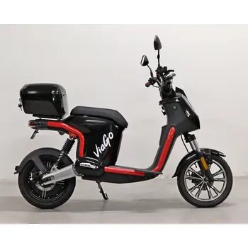 Elektrický skútr Elektro motorka ViaGo Soul 1500W Barva: černo - červená + BOX ZDARMA