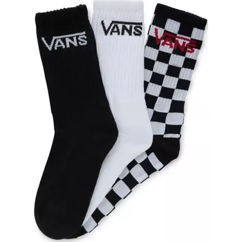 Pánské ponožky ponožky dětské VANS CLASSIC VANS CREW SOCK, Black/White - 27-31
