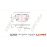 Sada brzdových destiček, vždy 4 kusy v sadě Dr!ve+ DP1010.10.0168