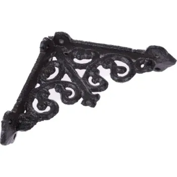 Držák na polici Litinová konzole 10 x 10 x 2,7 cm