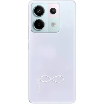 Odolné silikonové pouzdro iSaprio - čiré - Infinity - Xiaomi Redmi Note 13 Pro 5G / Poco X6 5G