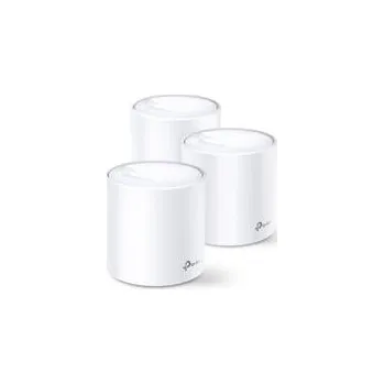 AX5400 Whole Home Mesh Wi-Fi 6 System SPEED: 574 Mbps at 2.4 GHz + 4804 Mbps at 5 GHz SPEC: 4× Internal Antennas, 2× Gig