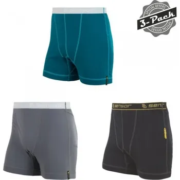 Pánské spodní prádlo boxerky SENSOR DOUBLE FACE 3pack (boxerky SENSOR DOUBLE FACE 3pack)