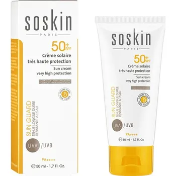 Přípravek na opalování Soskin-Paris Sun Cream Very High Protection Spf 50+