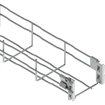 Stavebniny Drátěný žlab s integrovanou spojkou 60x500, zinkochromát KOPOS DZI 60X500_BZNCR