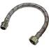 flexi hadice Novaservis Nerezová opletaná hadička Š 3/8" x M 3/8" 120 cm