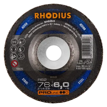 Brusný kotouč RHODIUS Brusný kotouč RS2 76 x 6,0 x 10,00 PROline
