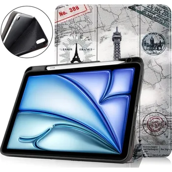 Pouzdro na tablet VSECHNONAMOBIL 77196 ART Zaklápěcí pouzdro pro Apple iPad Air 11 2025 / Air 11 2024 PARIS