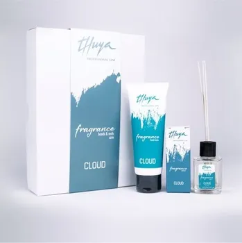 Kosmetická sada Thuya Professional Line Fragrance Cloud Kit - Krém na ruce 75 ml + olej na nehty 14 ml + vonný difuzér Dárková sada