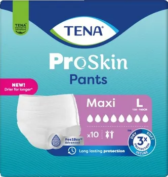Inkontinenční kalhotky TENA Proskin Pants Maxi inkontineční kalhotky L 10 ks